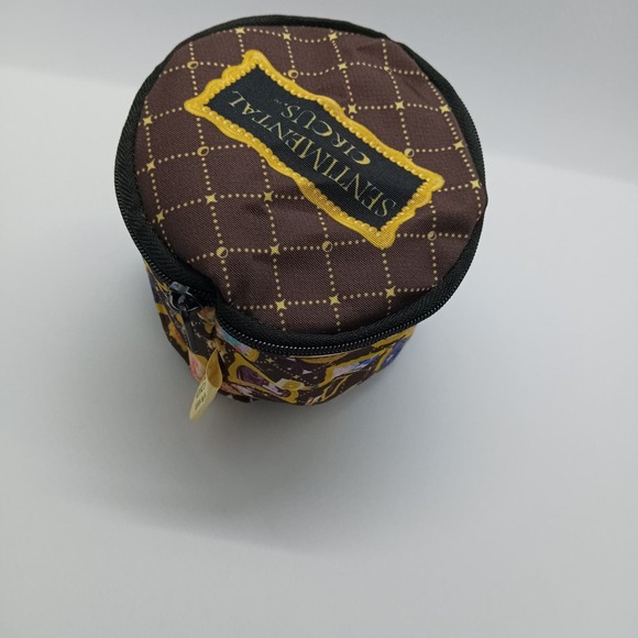 Sentimental circus round zipper pouch - Picture 6 of 7